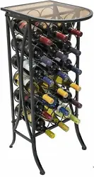 With distinctive style, this freestanding wine storage is designed to save space, while adding charm and elegance. It...