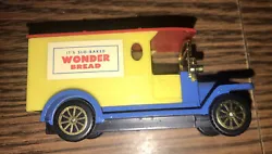 This vintage Wonder Bread toy truck is a must-have for any collector! This diecast and plastic truck was originally a...