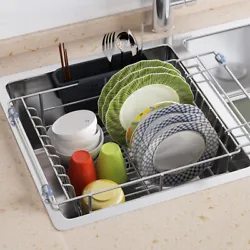 1Easylife Over the Sink Dish Drying Rack, Drainer Shelf Kitchen Supplies Storage. Multifunction Design - The 1Easylie...