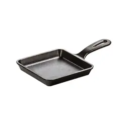 Square Cast Iron Skillet. Use cast iron cookware on any kitchen stovetop, outdoor grill, or open campfire. Then take it...