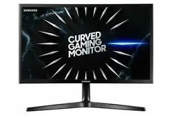 SAMSUNG C24RG50FQL 24-Inch CRG5 144Hz Curved Gaming Monitor This monitor doesn’t come with a power cord but is...