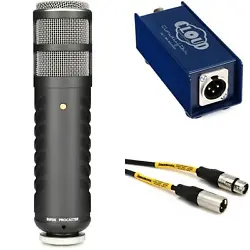 Professional Broadcast Mic Bundle from Rode and Cloud Upgrade your mic for professional sounding podcasts, livestreams,...