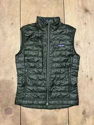 Patagonia - Mens outdoor full zip lightweight Nano puff vest Xs New With Tags. From non smoking home