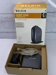 This Belkin N300 F7D6301 WiFi Wireless N Router is the perfect solution for your home networking needs. With a maximum...