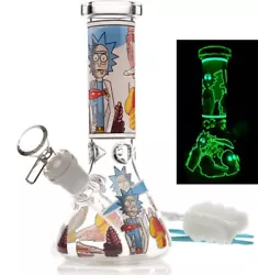 Hookah water glass bong 1. Bowl 1 (14mm). Color: Dark. Material: Glass. Easy to clean.