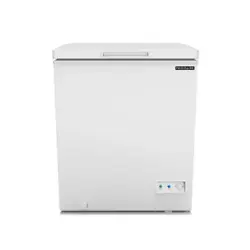 Ft. Frigidaire chest freezer. The interior light ensures every tasty treat is easy to see. Frigidaire EFRF5003-6COM 5.0...