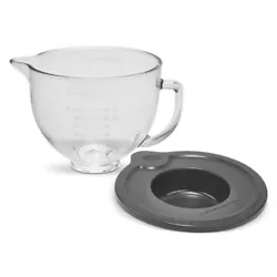 Your mixers new best friend. This bowl is designed to fit current age KitchenAid Mixers. KitchenAid Glass Mixer Bowl...