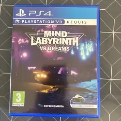 Mind Labyrinth VR Dreams PSVR rare PLAYSTATION 4 PS4 Réalité Virtuelle Jeu.