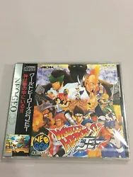 World Heroes 2 Jet Neo Geo CD Neuf sous blister version JAP.