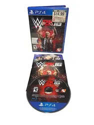 WWE 2K16 (PlayStation 4, PS4, 2015) 100% Complete CIB - Tested Working