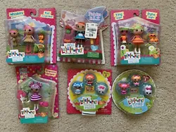 Lalaloopsy Lot Of 6 Minis And Tinies NIP. Pickles BLT is not quite sealed on the corner. See photo