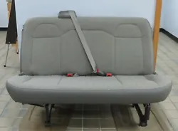 11-21 Chevy Express/GMC Savana Van Gray Cloth Bench.  This is a new takeout bench in nice shape. This is a 3-passenger...