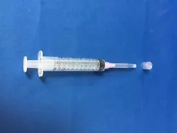 Non-Sterile, Disposable Stainless Steel Dispense Needles. 10 ----10 ML Global Syringes (with Bold Precies Scale...