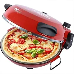 Four électrique Pizza Maker Ø 30 cm avec minuterie et thermostat réglable Avec fond amovible pour la cuisson des...