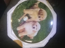 royal doulton holiday plates.Set of ten holiday plates. Labrador puppies and dogs. 