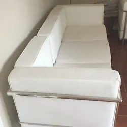 Sofa and 2 side chairs.
