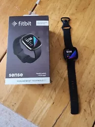 Smartwatch Fitbit Sense Noir.