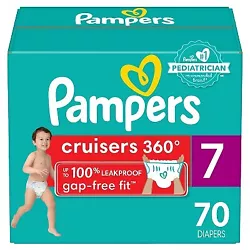 Pampers Cruisers 360 diapers are our best fit and protection for your active baby. Unlike ordinary disposable diapers...