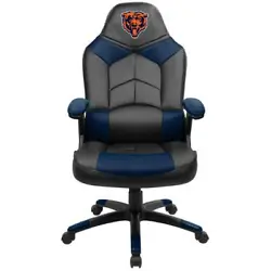 OFFICIAL OVERSIZED CHICAGO BEARS OFFICE GAMING CHAIR ADJUSTABLE NEW LIMITED EDITION ! great for office, great for kids...
