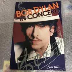 Bob Dylans Japan Tour Program. Depends on custom in your country also. We are always happy to help you and happy to...