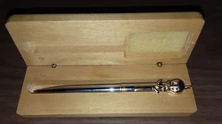 Pen was never used. It still writes good.