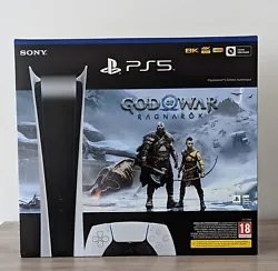 PlayStation 5 Digital. La console contient le jeu God Of War Digital en version digitale.  La console est neuve et sous...