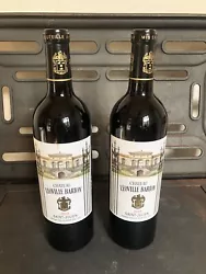 Lot 2 bouteilles Château Léoville barton 2019.