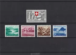 Suisse : 521-525 neuf / MNH.