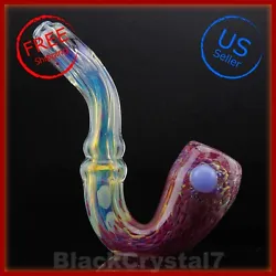 Sherlock Smoking Bowl Glass Pipe. This product is for Tobacco use only. The pipes will be wrapped in a bubble wrap and...