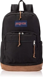 Style: JS0A4QVA. Front utility pocket with organizer. Zippered front stash pocket. Synthetic fabric with suede bottom.