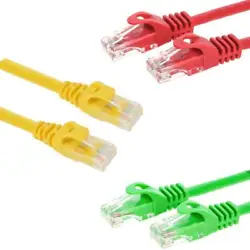 Both DIY and professional installers use it. This high quality Cat6 Cable is just what you need. 1 x CAT6 RJ45 Ethernet...