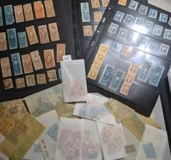 US Back Of Book Stamp Collection Lot BOB 25 Different From Huge Hoard Revenues. USA BOB Revenues stamp collections and...