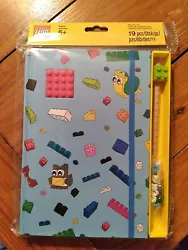 LEGO Notebook/Journal W/ Pencil, 19 pcs. - #853917 - Brand New.[MB3] Brand New Sealed