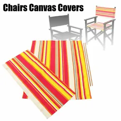 1 set chairs canvas covers. Material: canvas. 1 set stick accessories (2 rods). Your kindly understanding would be...