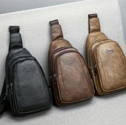 Jeep Crossbody Men’s Bag. Material: PU LeatherProduct Properties:Material: PU LeatherStyle: Chest BagColor: Khaki,...