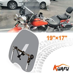 1 x windshield with all hardware. Color: Smoke. Hardware Is Fully Adjustable For Height And Angle, Includes Hardware...