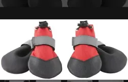 NEW FRISCO DOG All Weather Boots Booties 4 in a Pack Size 3 Snow Ice Rain Shoes.