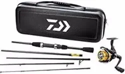 Be ready to fish anywhere with this rugged travel combo. The Daiwa Carbon Case PMC CC20F635ML 2000 Reel 6ft 6 in Rod 5...