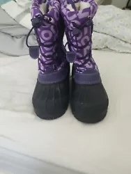Like New Waterproof Girls Snow Boots USA size 2