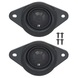 Genuine Subaru Part Number: H631SFJ101. Upgraded Tweeter Speakers by Kicker is a direct fit for the following 2015-2018...