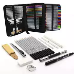 Think of all the wonderful pieces of art you can create with all these non-toxic coloring and drawing pencils! THE 33...