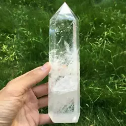 1PC Clear Quartz. Material: Natural Crystal. hope you could understand. Color: Clear. The item should be in its...
