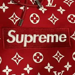 Size XXL Supreme Louis Vuitton Box Logo Hoodie. Brand new with original tags still attached. 100% authentic. *I reserve...