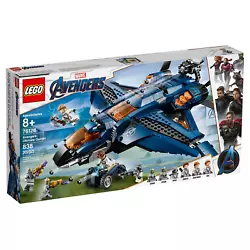Les enfants vont faire équipe avec les Avengers et se battrent les Chitauri avec Le Quinjet des Avengers LEGO Marvel...