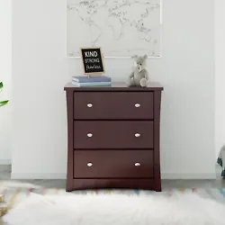 Crescent 3-Drawer Chest is a universal nursery and bedroom storage solution. In addition, the Crescent complies with...