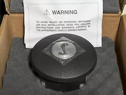 OEM 2010-2014 FORD MUSTANG SHELBY GT500 DRIVERS STEERING WHEEL CENTER CAP. This is brand new. It is NOT recalled. It...