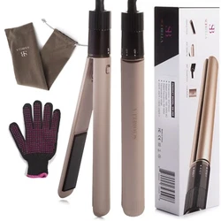 Allow you to use this hair straightener and curler on hair extensions ( including japanese microfiber), hair pieces,...