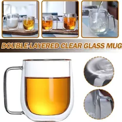 Size: 250ml: 7.5 9cm, 350ml: 8.5 11cm. Used for drinking coffee, milk, cold drinks, fruit juices and tea, etc. 1 x...