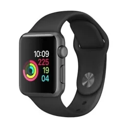This is for a Series 1 (Gen 2) 38mm Black Aluminum Apple Watch With Black Sports Band. Apple Watch senses how much...