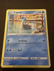 Pokemon Card Lapras HOLO 23 /78 Pokemon GO Pack Fresh. Condition is Used. Shipped with eBay Standard Envelope for...